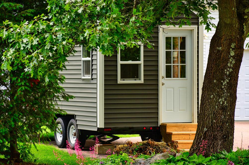 A mobile home in your backyard is a great option.