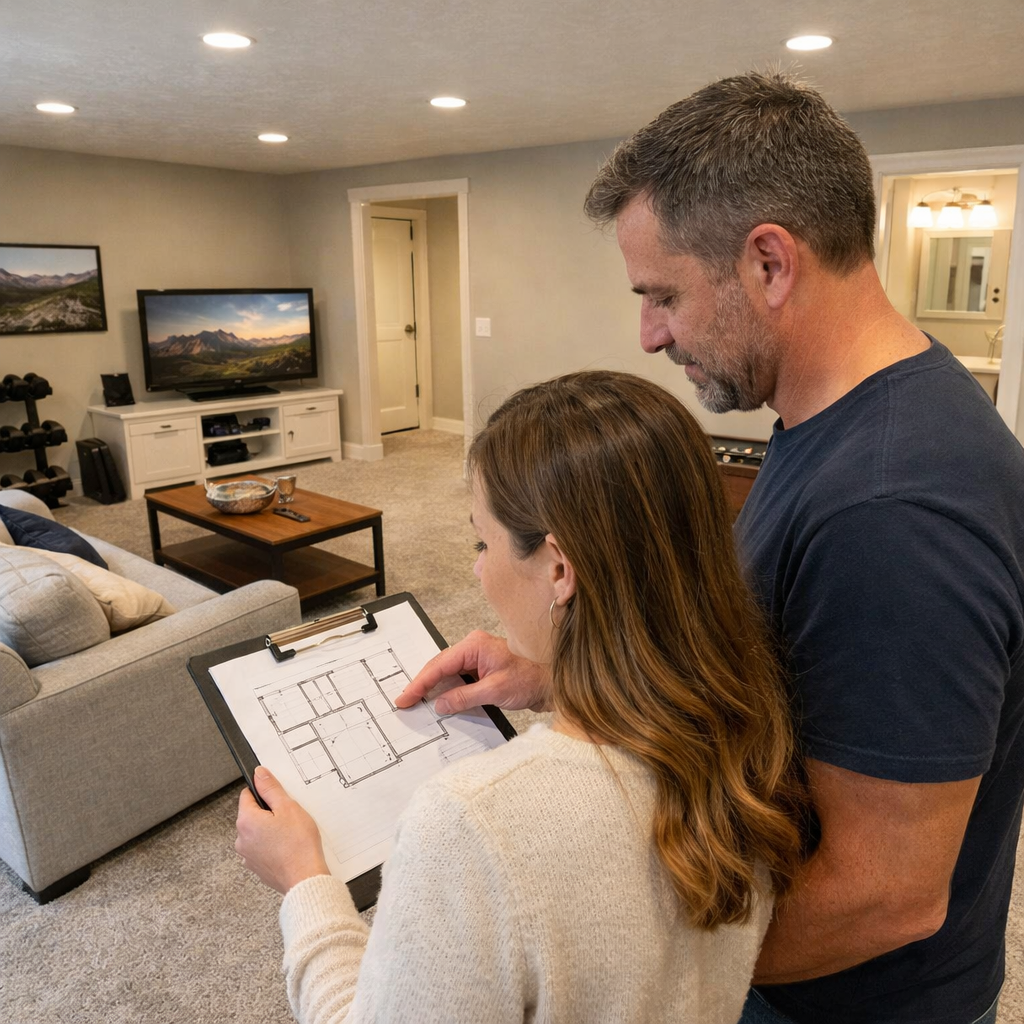 planning a basement finishing project in Utah